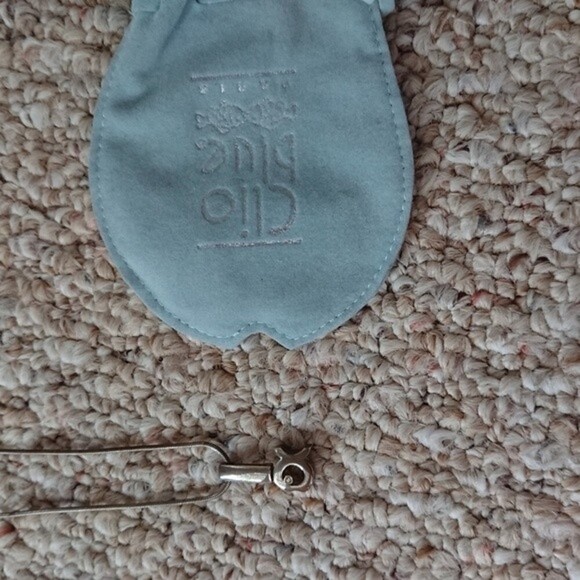 Clio Blue Fish Silver Necklace - Picture 8 of 9